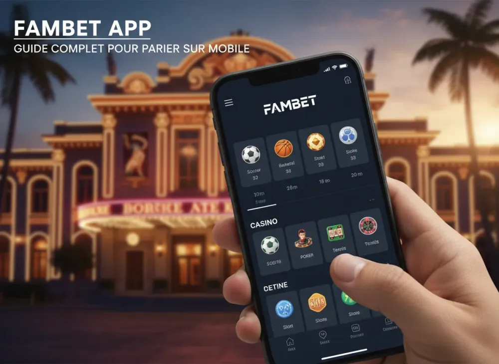 Fambet app - Guide complet pour parier sur mobile