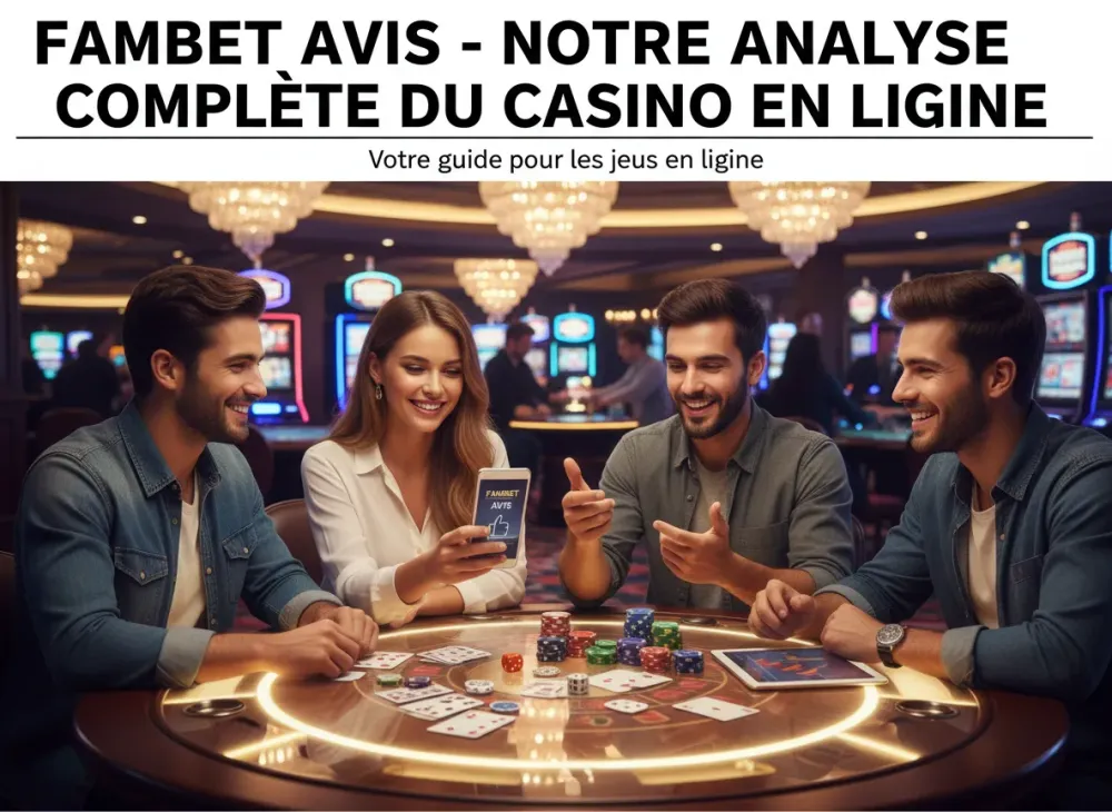 Fambet avis - Notre analyse complète du casino en ligne